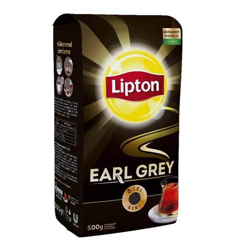 Lipton Earl Grey Bergamot Aromalı Çay 500 Gr