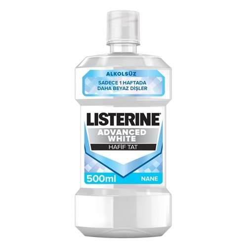 Listerine Advanced White Ağız Bakım Suyu 500 Ml