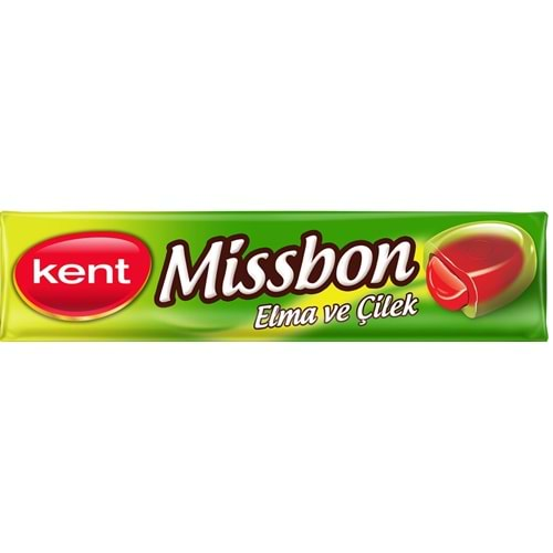 Missbon Coctail Elma Ve Çilek Aromalı 43 Gr