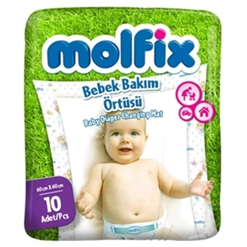 Molfix Bebek Bakım Örtüsü 10 Lu