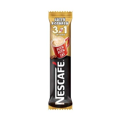 Nescafe 3ü1 Arada Sütlü Köpüklü 18 Gr