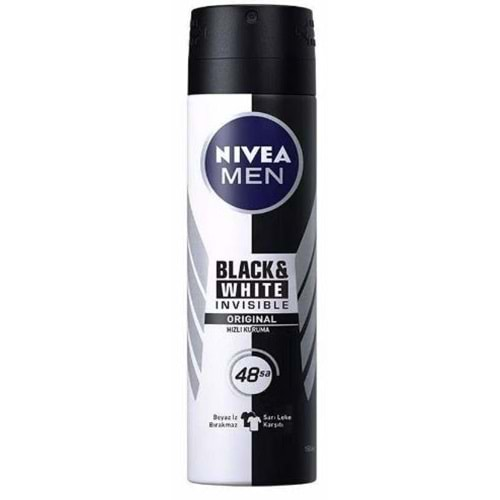 Nivea Deodorant Bay 150 Ml Black & White