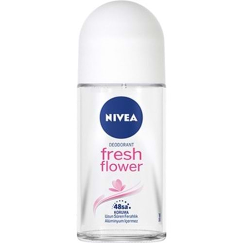 Nivea Fresh Flower 50 ml Kadın Roll-on