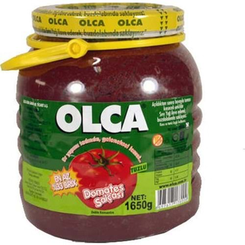 Olca Domates Salçası 1600 Gr Cam Pet