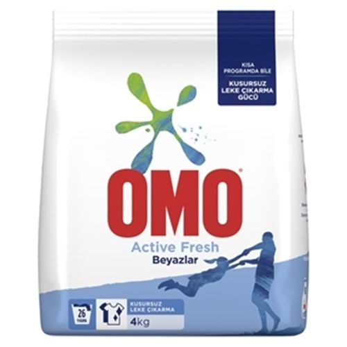 Omo Active Fresh Toz Deterjan 4 Kg