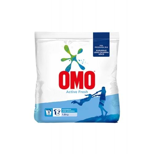 Omo Active Fresh Toz Çamaşır Deterjanı 1,5 Kg