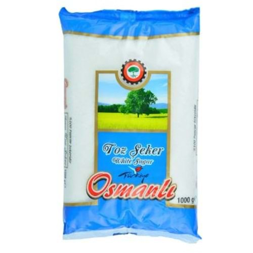 Osmanlı Toz Şeker 1 Kg