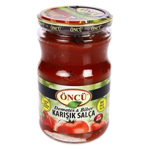 Öncü 3 Lezzet 1 Arada (Domates-Tatlı & Acı Biber) 700 Gr Salça