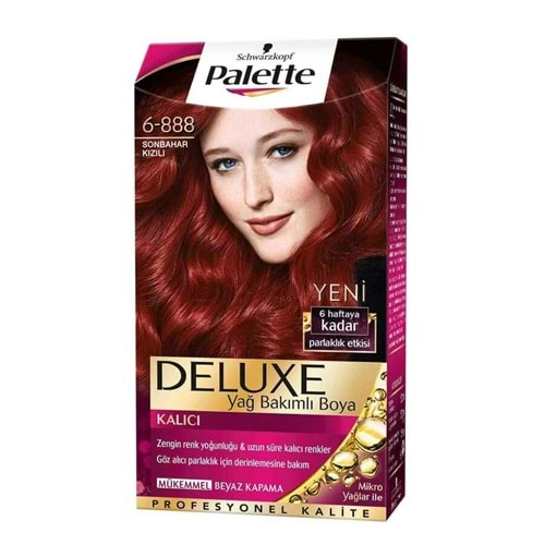 Palette Deluxe 6-888 Yakut Kızılı