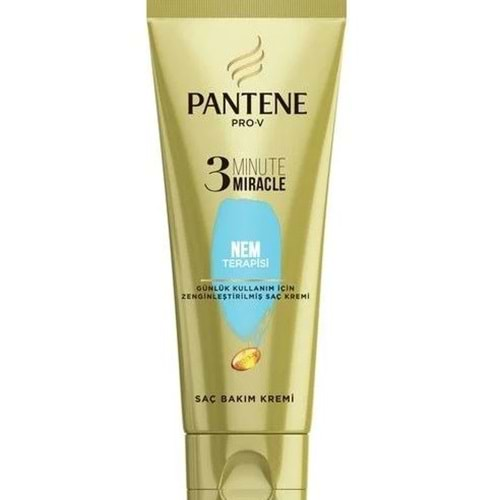 Pantene 3 Minute Miracle Saç Bakım Kremi Nem Terapisi 200 Ml