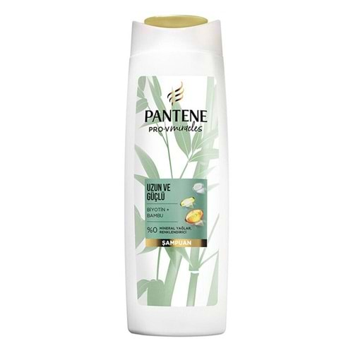 Pantene Uzun ve Güçlü Şampuan Bambu ve Biyotinli 400 Ml