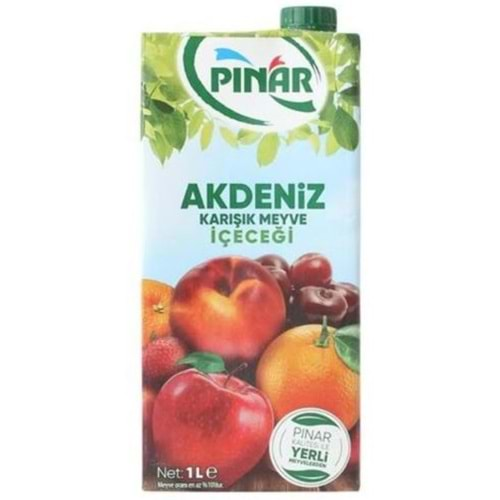 Pınar Akdeniz Karışık Meyve İçeçeği 1 Lt