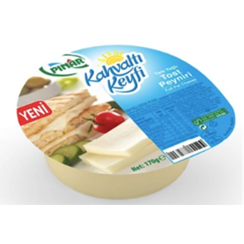 Pınar Kahvaltı Keyfi Tam Yağlı Kaşar Peyniri 170 Gr