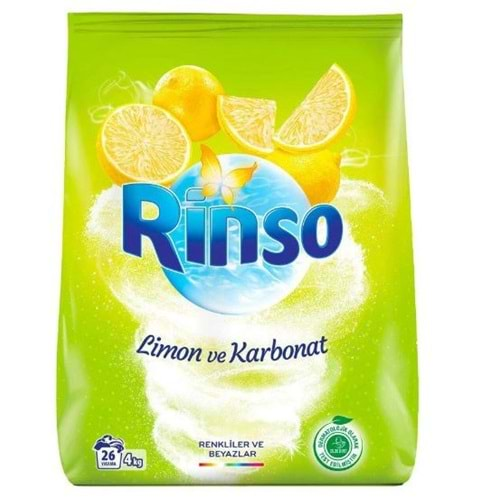 Rinso Limon ve Karbonat 4 kg Matik Toz Deterjan