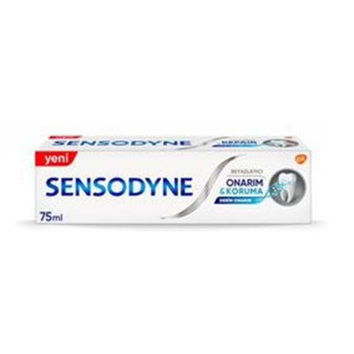 Sensodyne Onarım Koruma Beyazlatıcı Diş Macunu 75Ml