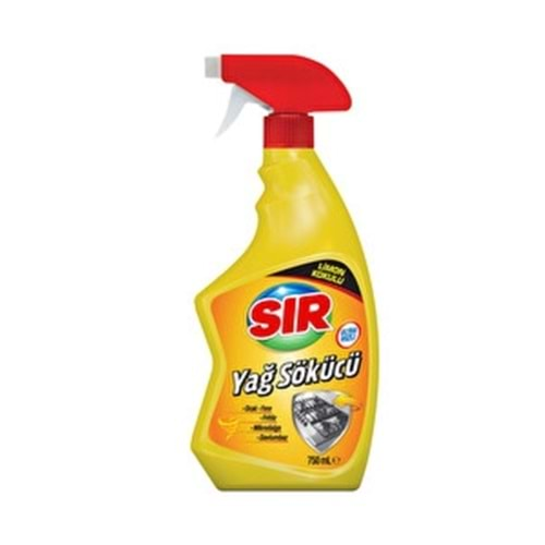 Sır Limonlu Yağ Sökücü Sprey 750 Ml