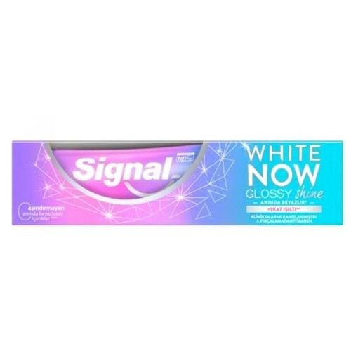 Signal White Now Glossy Shine Diş Macunu 75 Ml