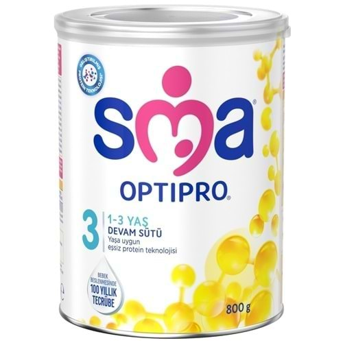 Sma Optipro 800GR No:3 Devam Sütü 1-3 Yaş