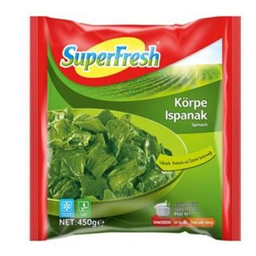 Superfresh Ispanak 450 Gr