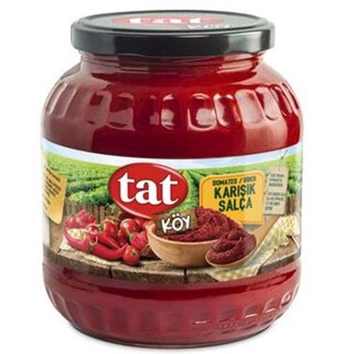 Tat Domates Biber Salçası Köy Tipi 1700 gr