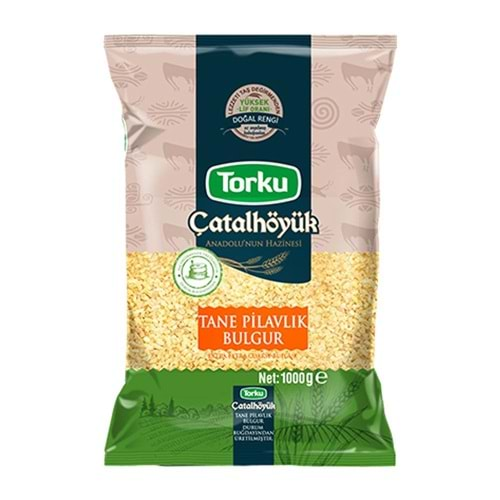 Torku Çatalhöyük Tane Pilavlık Bulgur 1 Kg