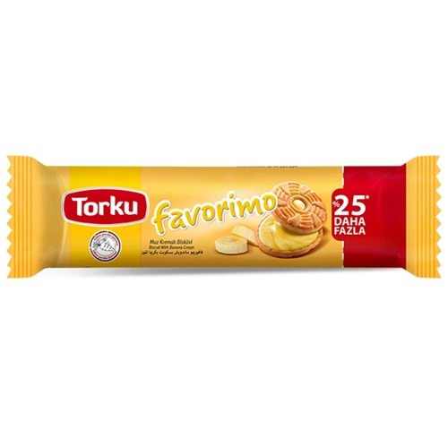 Torku Favorimo Muz Kremalı Bisküvi 61 gr