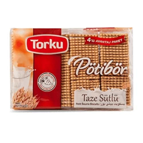 Torku Petit Beurre Bisküvi 4 Lü 4x175 Gr