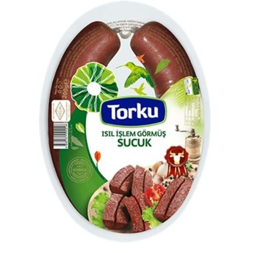 Torku Isıl İşlem Görmüş Vakumlu Kangal Sucuk 180 Gr