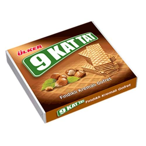 Ülker 9 Kat Tat Fındıklı Gofret 39 Gr