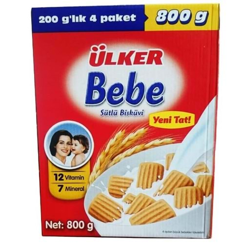 Ülker Bebe Bisküvisi Kutu 800 Gr