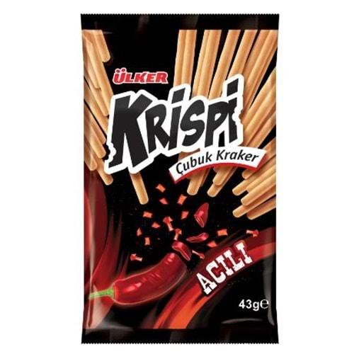 Ülker Krispi Acılı Çubuk Kraker 43 Gr