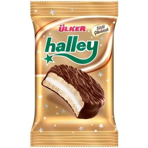 Ülker Halley Çikolata Kaplı Bisküvi 30 Gr