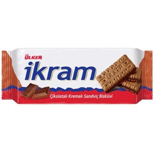 Ülker İkram Çikolatalı Bisküvi 84 Gr