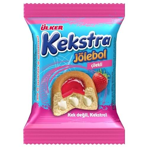 Ülker Kekstra Çilekli Jölebol Kek 40 Gr