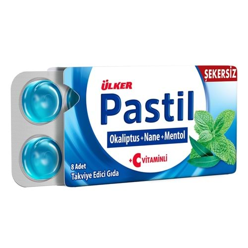 Ülker Pastil Okaliptus Mentol Nane 8 Adet 22.4 Gr