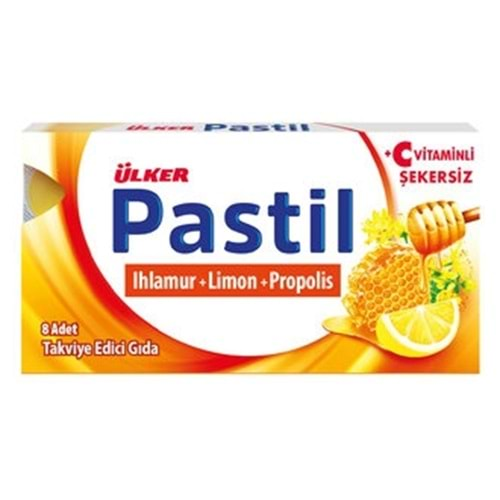 Ülker Pastil Ihlamur Limon Propolis 8 Adet 22.4 Gr