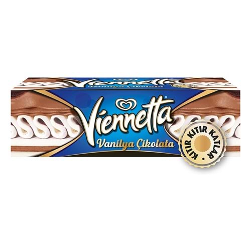 Algida Vienetta Vanilyalı ve Çikolatalı Dondurma 800 Ml
