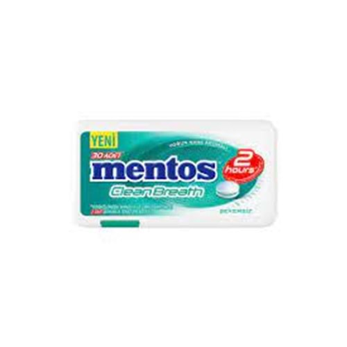 Mentos 2 Saat Yoğun Nane Aromalı Tablet Şekerleme 21 G