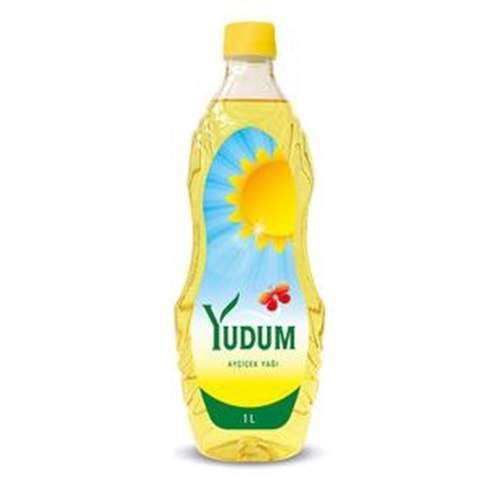 Yudum Ayçiçek Yağı 1 Lt