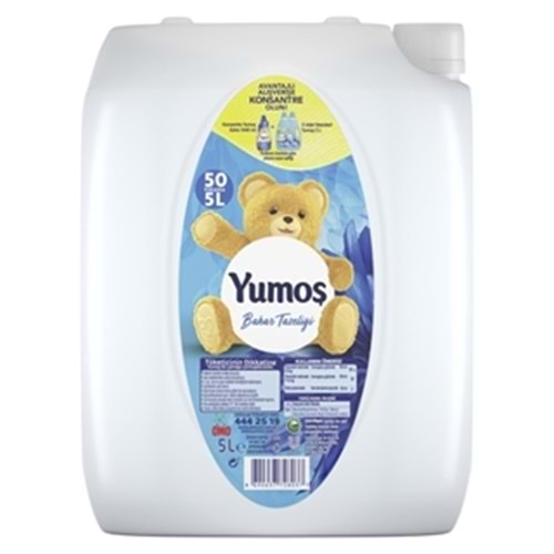 Yumoş 5 lt Bahar Tazeliği Çamaşır Yumuşatıcısı