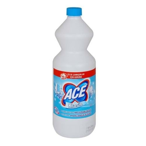 Ace Çamaşır Suyu 1 Litre Klasik