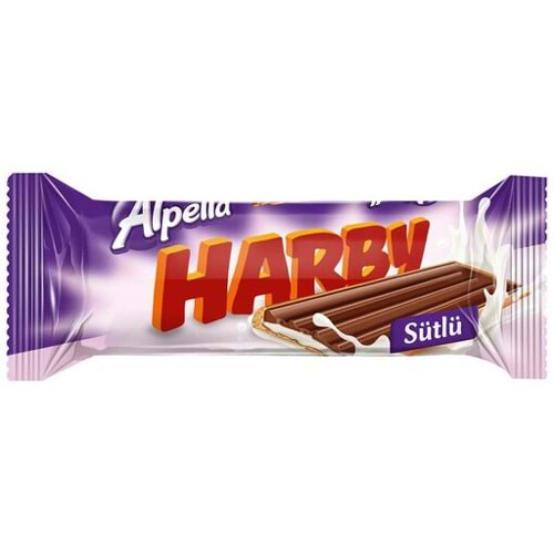 Ülker Alpella Harby Sütlü Bisküvi 25 Gr