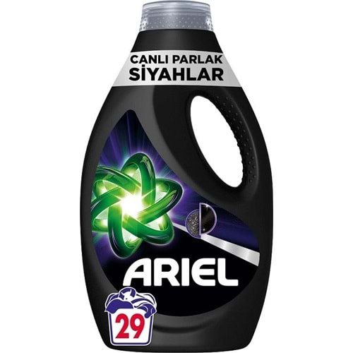 Ariel Canlı Parlak Siyahlar Sıvı Çamaşır Deterjanı 29 Yıkama 1.595 Ml