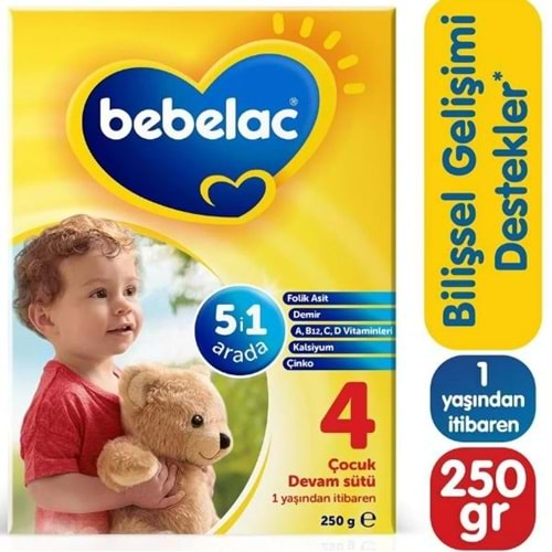 Bebelac 4 Numara 250 Gr