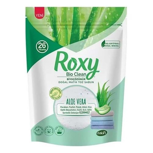 Dalan Roxy Bio Clean Matik Sabun Tozu Aloe Vera 800 Gr