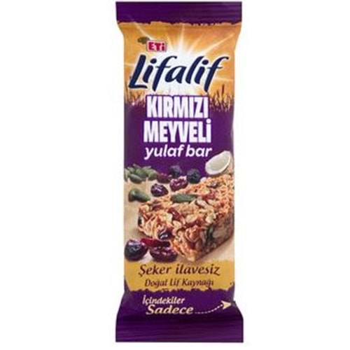 Eti Lifalif Kırmızı Meyveli Yulaf Bar 35 Gr