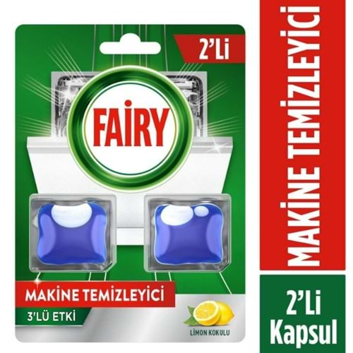 Fairy Bulaşık Makinesi Temizleyici Kolay Temizlik Tablet 2 Li