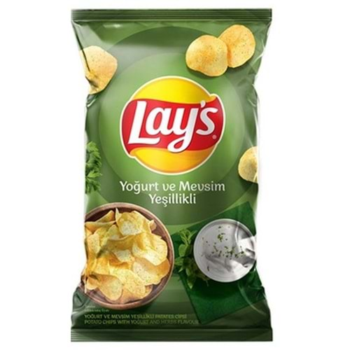 Lays Yoğurt Ve Mevsim Yeşillikleri Cips 50 Gr