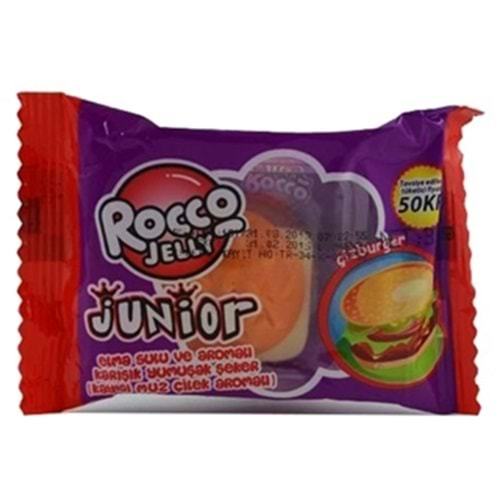 Rocco Jelly Junior Çizburger Yumusak Şeker 31 Gr