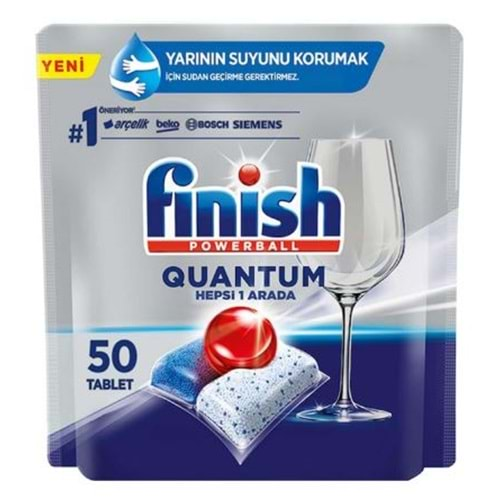 Finish Quantum Hepsi Bir Arada 50'li Bulaşık Makinesi Tableti